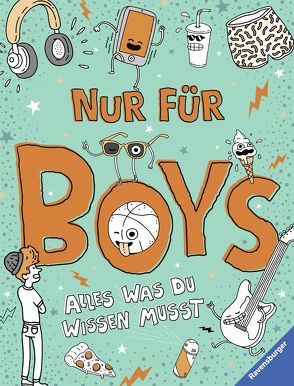 Nur für Boys – Alles was du wissen musst; Aufklärungsbuch für Jungs ab 9 Jahren von Cox,  Lizzie, Hensel,  Wolfgang, Weighill,  Damien