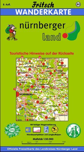 Nürnberger Land von Fritsch Landkartenverlag