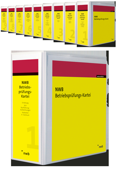 NWB Betriebsprüfungs-Kartei ohne Fortsetzungsbezug von Boochs,  Wolfgang, Buse,  Johannes W., Duda,  Bernadette, Klimmek,  Peter, Nüdling,  Lars, Olles,  Uwe