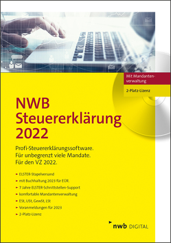 NWB Steuererklärung 2022 – 2-Platz-Lizenz