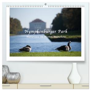 Nymphenburger Park (hochwertiger Premium Wandkalender 2024 DIN A2 quer), Kunstdruck in Hochglanz von Haas,  Bettina