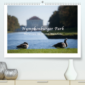 Nymphenburger Park (Premium, hochwertiger DIN A2 Wandkalender 2023, Kunstdruck in Hochglanz) von Haas,  Bettina
