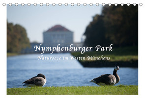 Nymphenburger Park (Tischkalender 2022 DIN A5 quer) von Haas,  Bettina