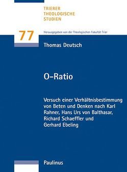 O-Ratio von Deutsch,  Thomas
