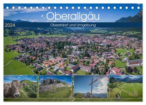 Oberallgäu – Oberstdorf und Umgebung (Tischkalender 2024 DIN A5 quer), CALVENDO Monatskalender von Mosert,  Stefan