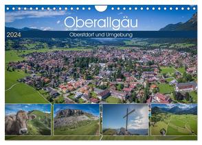 Oberallgäu – Oberstdorf und Umgebung (Wandkalender 2024 DIN A4 quer), CALVENDO Monatskalender von Mosert,  Stefan