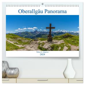 Oberallgäu Panorama (hochwertiger Premium Wandkalender 2024 DIN A2 quer), Kunstdruck in Hochglanz von G. Allgöwer,  Walter