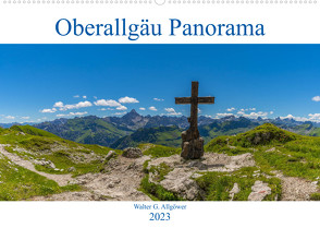 Oberallgäu Panorama (Wandkalender 2023 DIN A2 quer) von G. Allgöwer,  Walter