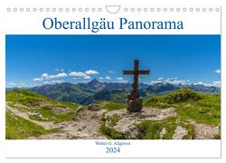 Oberallgäu Panorama (Wandkalender 2024 DIN A4 quer), CALVENDO Monatskalender von G. Allgöwer,  Walter