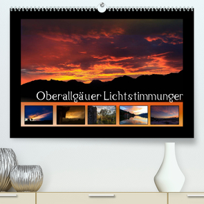 Oberallgäuer Lichtstimmungen (Premium, hochwertiger DIN A2 Wandkalender 2022, Kunstdruck in Hochglanz) von Haberstock,  Matthias