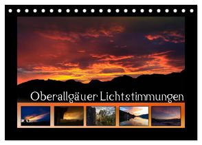 Oberallgäuer Lichtstimmungen (Tischkalender 2024 DIN A5 quer), CALVENDO Monatskalender von Haberstock,  Matthias