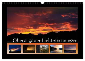 Oberallgäuer Lichtstimmungen (Wandkalender 2024 DIN A3 quer), CALVENDO Monatskalender von Haberstock,  Matthias