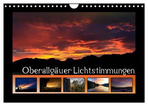 Oberallgäuer Lichtstimmungen (Wandkalender 2024 DIN A4 quer), CALVENDO Monatskalender von Haberstock,  Matthias