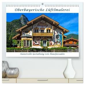 Oberbayerische Lüftlmalerei (hochwertiger Premium Wandkalender 2024 DIN A2 quer), Kunstdruck in Hochglanz von Zillich,  Bernd