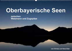 Oberbayerische Seen (Wandkalender 2023 DIN A2 quer) von und Hans Eder,  Christa