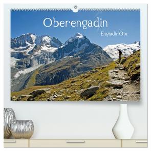 Oberengadin (hochwertiger Premium Wandkalender 2024 DIN A2 quer), Kunstdruck in Hochglanz von Braunleder,  Gisela