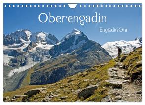 Oberengadin (Wandkalender 2024 DIN A4 quer), CALVENDO Monatskalender von Braunleder,  Gisela