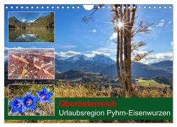 Oberösterreich Urlaubsregion Pyhrn-Eisenwurzen (Wandkalender 2024 DIN A4 quer), CALVENDO Monatskalender von Johann,  Schörkhuber