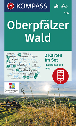 KOMPASS Wanderkarte Oberpfälzer Wald von KOMPASS-Karten GmbH