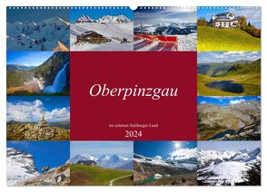 Oberpinzgau (Wandkalender 2024 DIN A2 quer), CALVENDO Monatskalender von Kramer,  Christa