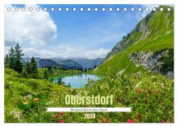 Oberstdorf – Bergparadies in den Alpen (Tischkalender 2024 DIN A5 quer), CALVENDO Monatskalender von Kleinfeld,  Thorsten