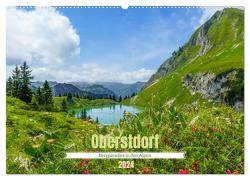 Oberstdorf – Bergparadies in den Alpen (Wandkalender 2024 DIN A2 quer), CALVENDO Monatskalender von Kleinfeld,  Thorsten