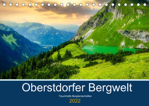 Oberstdorfer Bergwelt (Tischkalender 2022 DIN A5 quer) von Kleinfeld,  Thorsten