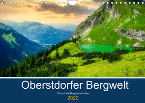 Oberstdorfer Bergwelt (Wandkalender 2022 DIN A4 quer) von Kleinfeld,  Thorsten