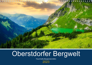 Oberstdorfer Bergwelt (Wandkalender 2023 DIN A3 quer) von Kleinfeld,  Thorsten