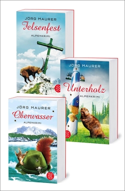 Oberwasser / Unterholz / Felsenfest – Drei Jennerwein-Romane in einem Band von Maurer,  Jörg