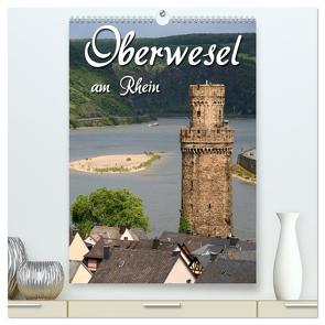 Oberwesel am Rhein (hochwertiger Premium Wandkalender 2024 DIN A2 hoch), Kunstdruck in Hochglanz von Berg,  Martina