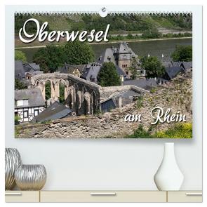 Oberwesel am Rhein (hochwertiger Premium Wandkalender 2024 DIN A2 quer), Kunstdruck in Hochglanz von Berg,  Martina