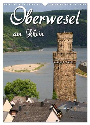 Oberwesel am Rhein (Wandkalender 2024 DIN A3 hoch), CALVENDO Monatskalender von Berg,  Martina
