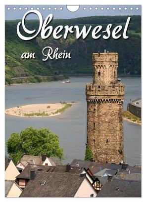 Oberwesel am Rhein (Wandkalender 2024 DIN A4 hoch), CALVENDO Monatskalender von Berg,  Martina