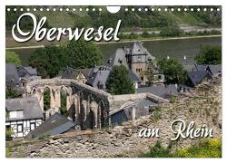 Oberwesel am Rhein (Wandkalender 2024 DIN A4 quer), CALVENDO Monatskalender von Berg,  Martina