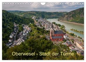 Oberwesel – Stadt der Türme (Wandkalender 2024 DIN A4 quer), CALVENDO Monatskalender von Hess,  Erhard