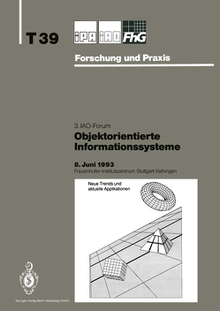 Objektorientierte Informationssysteme von Bullinger,  H.-J.