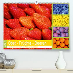 Obst Früchte Beeren 2020. Frische Impressionen von Apfel bis Zwetschge (Premium, hochwertiger DIN A2 Wandkalender 2020, Kunstdruck in Hochglanz) von Lehmann (Hrsg.),  Steffani