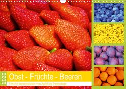 Obst Früchte Beeren 2020. Frische Impressionen von Apfel bis Zwetschge (Wandkalender 2020 DIN A3 quer) von Lehmann (Hrsg.),  Steffani