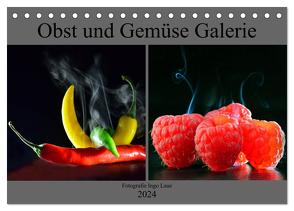 Obst und Gemüse Galerie (Tischkalender 2024 DIN A5 quer), CALVENDO Monatskalender von Laue,  Ingo
