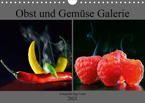 Obst und Gemüse Galerie (Wandkalender 2021 DIN A4 quer) von Laue,  Ingo