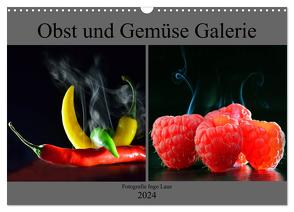 Obst und Gemüse Galerie (Wandkalender 2024 DIN A3 quer), CALVENDO Monatskalender von Laue,  Ingo