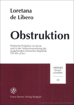 Obstruktion von PD Dr. Loretana de Libero