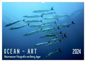 Ocean-Art / CH-Version (Wandkalender 2024 DIN A2 quer), CALVENDO Monatskalender von Jager,  Henry