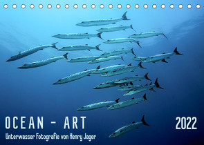 OCEAN – ART (Tischkalender 2022 DIN A5 quer) von Jager,  Henry