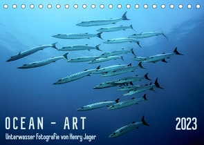 OCEAN – ART (Tischkalender 2023 DIN A5 quer) von Jager,  Henry