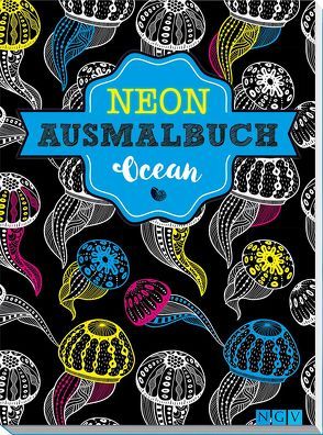 Ocean Neon-Ausmalbuch