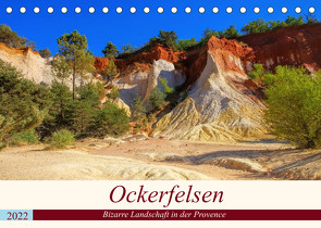 Ockerfelsen – Bizarre Landschaft in der Provence (Tischkalender 2022 DIN A5 quer) von LianeM