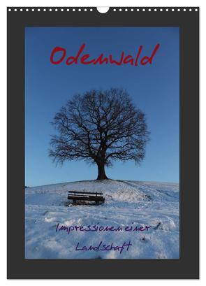 Odenwald – Impressionen einer Landschaft (Wandkalender 2024 DIN A3 hoch), CALVENDO Monatskalender von Kropp,  Gert