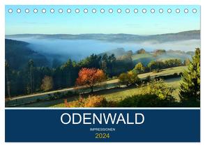 Odenwald – Impressionen (Tischkalender 2024 DIN A5 quer), CALVENDO Monatskalender von Bartruff,  Thomas